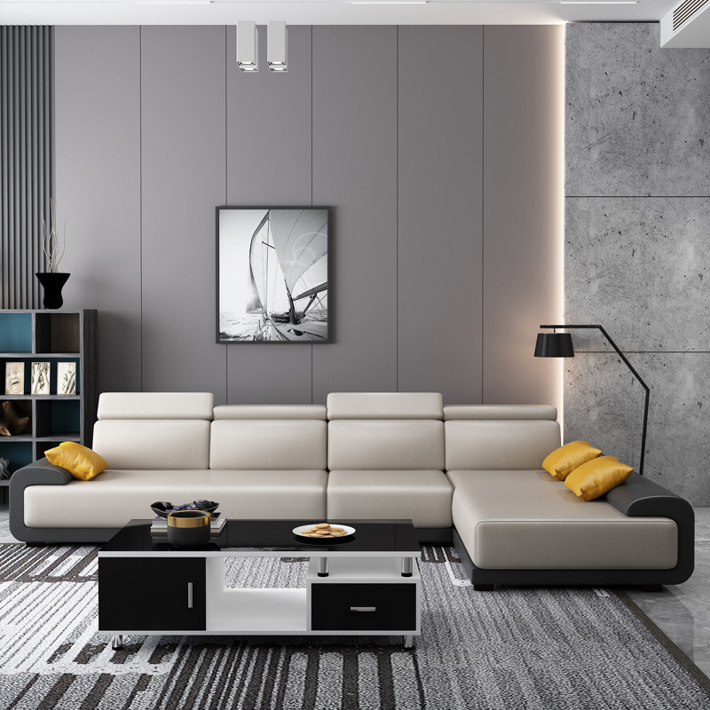 北歐布藝沙發(fā)三防科技布免洗沙發(fā)