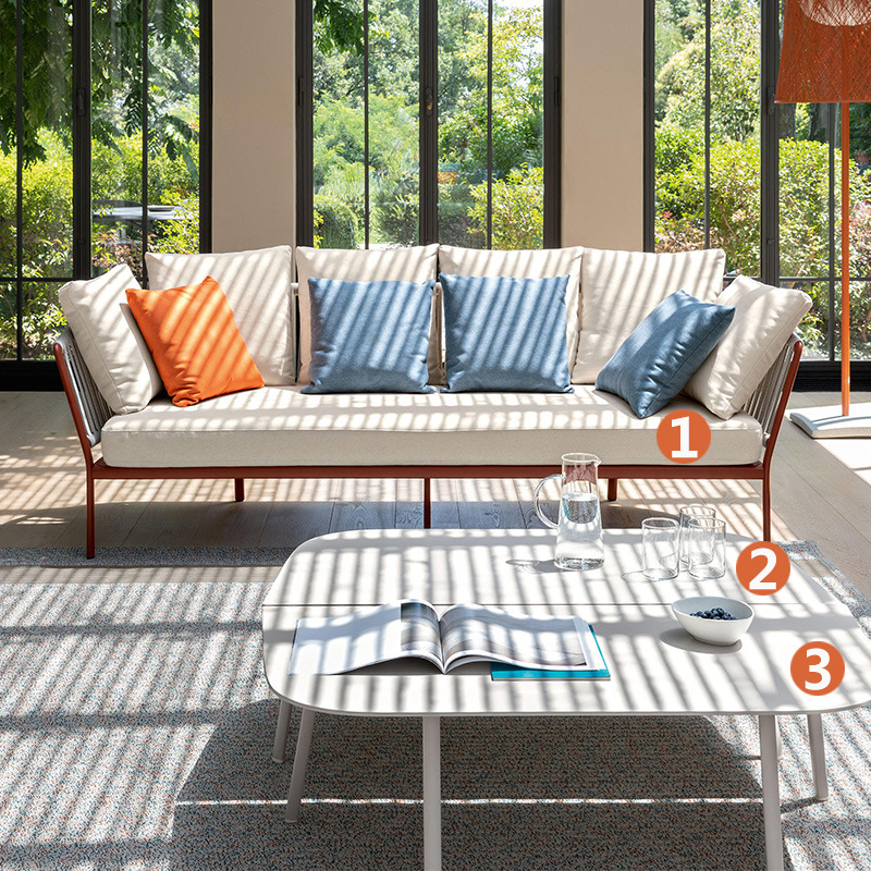 戶外家具 藤編桌椅陽臺藤椅家具 天花園陽臺沙發(fā)