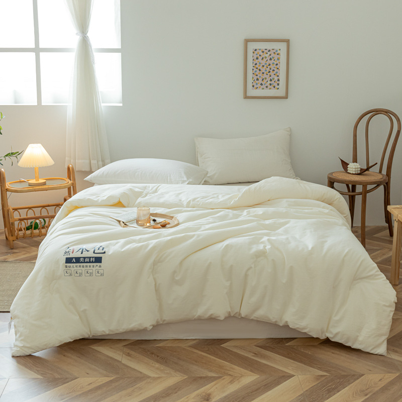 家居家紡 A類母嬰級原棉大豆纖維被冬被加厚保暖棉被芯