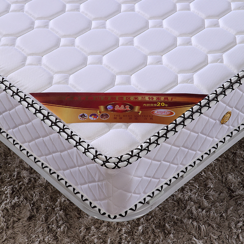 兒童家具 環(huán)保配套床墊彈簧墊天然環(huán)保椰棕墊白色彈簧床墊