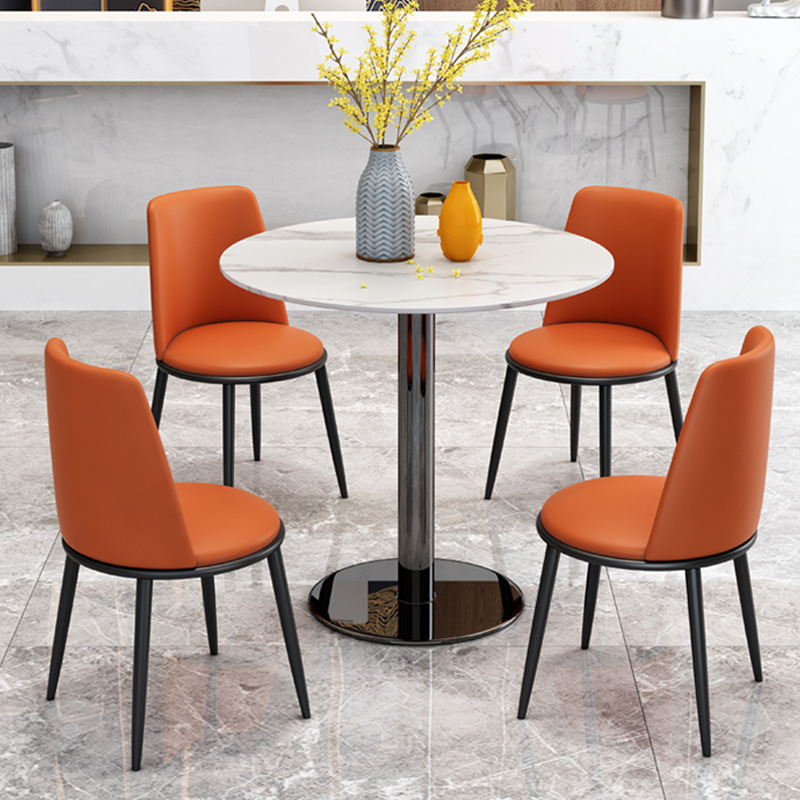 辦公家具 巖板洽談桌椅組合接待會(huì)客休閑陽臺(tái)店鋪輕奢現(xiàn)代簡約