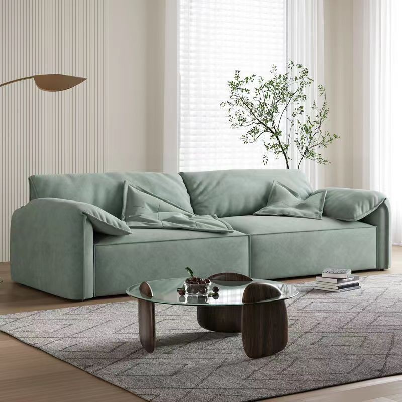 簡約家具 意式極簡現(xiàn)代簡約大象耳朵科技布沙發(fā)