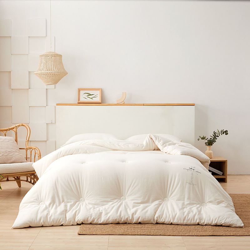 家居家紡 A類(lèi)全棉被子新疆純棉花被芯