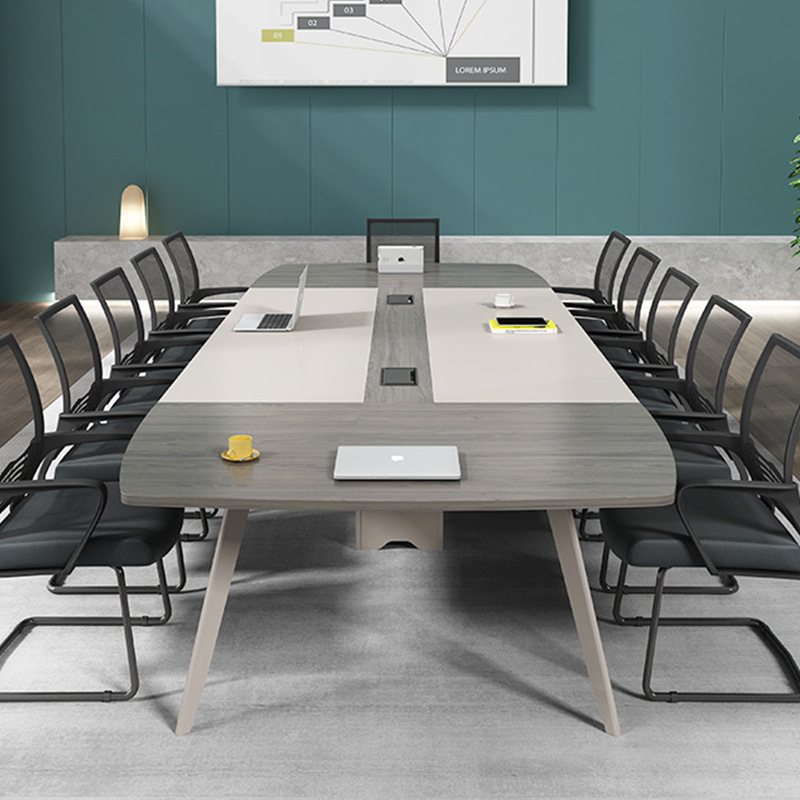 辦公家具 簡約辦公會議室長桌 現(xiàn)代培訓(xùn)桌