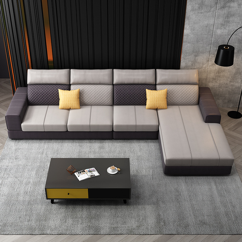 簡約家居 免洗科技布沙發(fā) 現(xiàn)代簡約輕奢布藝沙發(fā)