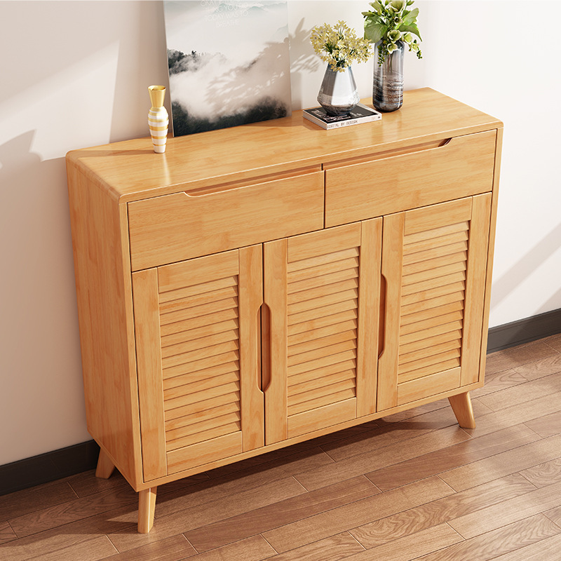 北歐家具 北歐實(shí)木鞋柜 現(xiàn)代簡約家用收納柜