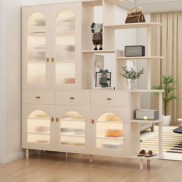 簡約家具 進門玄關(guān)柜鞋柜 簡約現(xiàn)代輕奢門廳隔斷柜