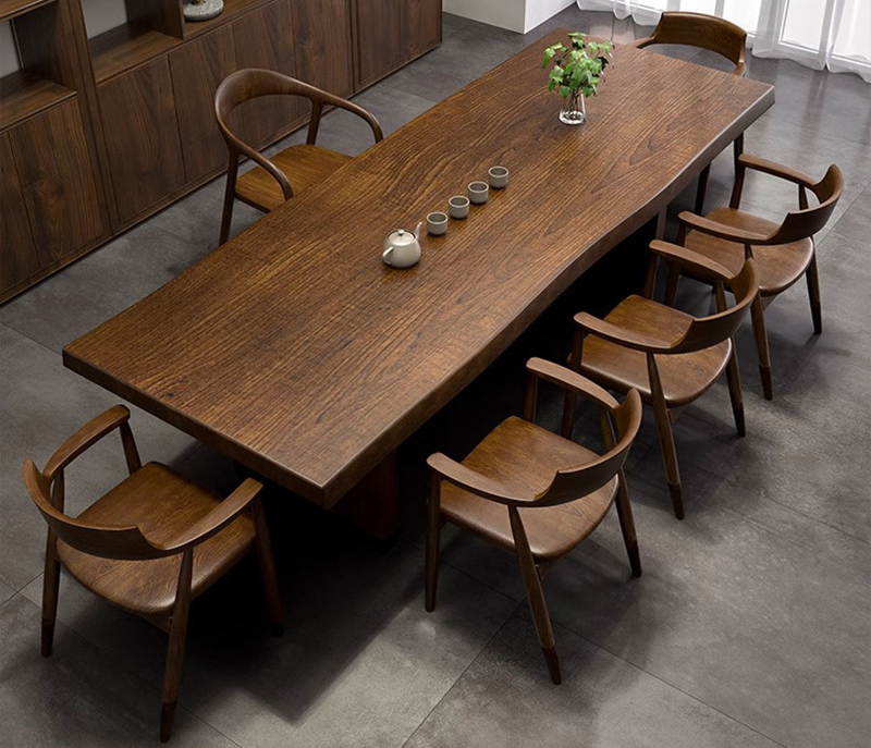 茶桌茶臺 新中式實木大板茶桌椅