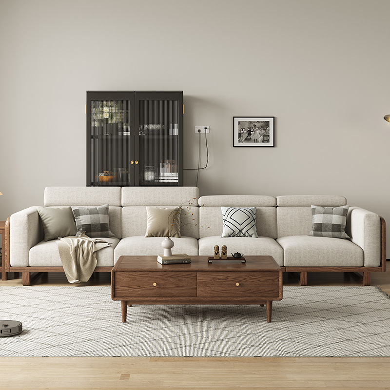 北歐家具 白蠟?zāi)救珜嵞旧嘲l(fā) 簡約實木藝沙發(fā)