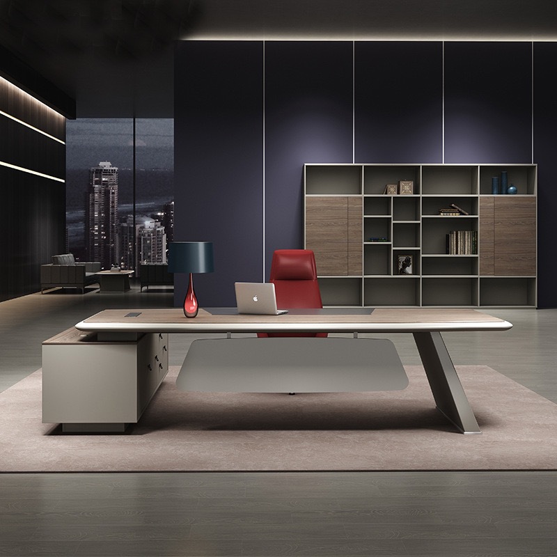 辦公家具 現(xiàn)代簡約經(jīng)理桌 大氣大班臺老板桌