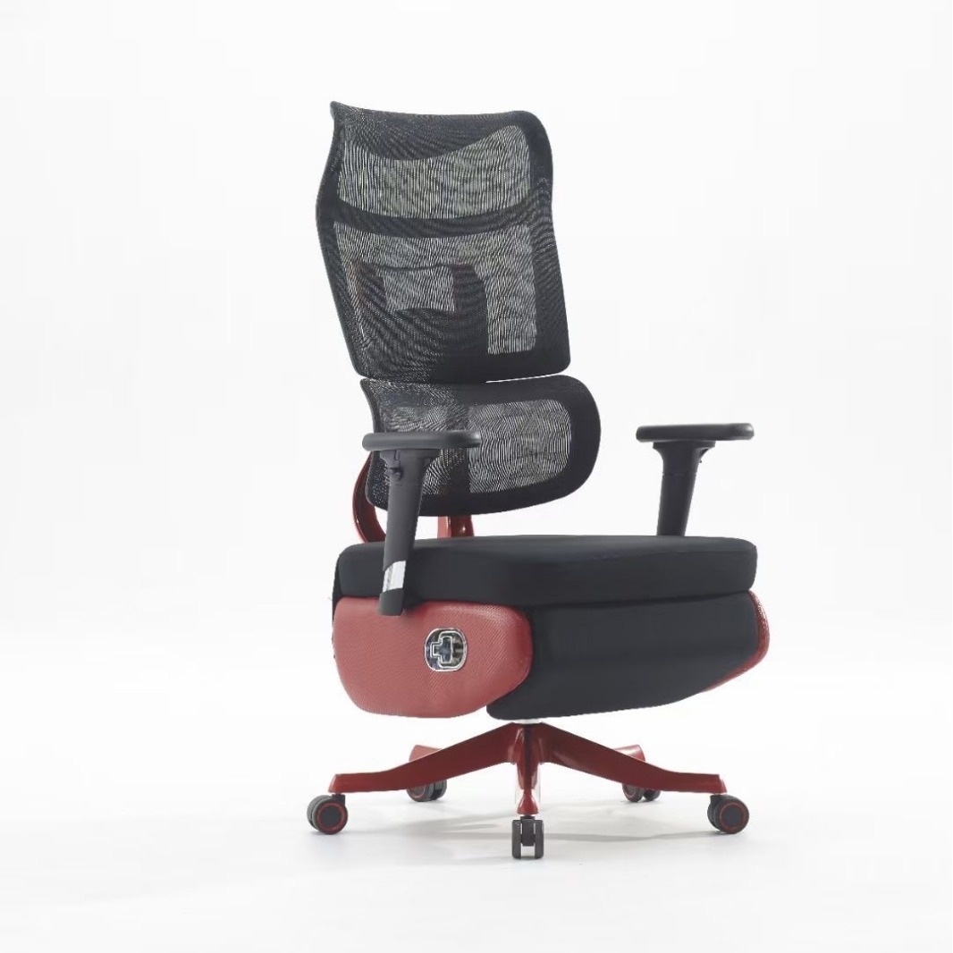 辦公家具 電動(dòng)人體工學(xué)椅鋁合金背網(wǎng)布電腦椅