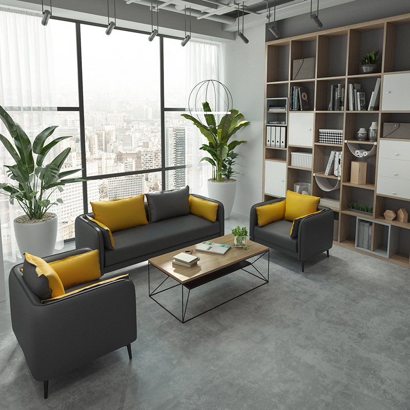 辦公家具 現(xiàn)代簡(jiǎn)約辦公沙發(fā) 商務(wù)接待洽談沙發(fā)