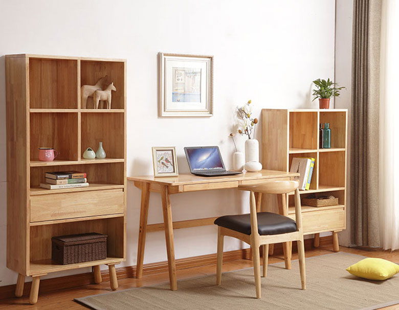 實(shí)木書(shū)桌，實(shí)木魅力，學(xué)習(xí)良伴