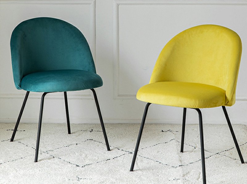 輕奢化妝椅 家用極簡書桌椅 現(xiàn)代簡約靠背梳妝凳