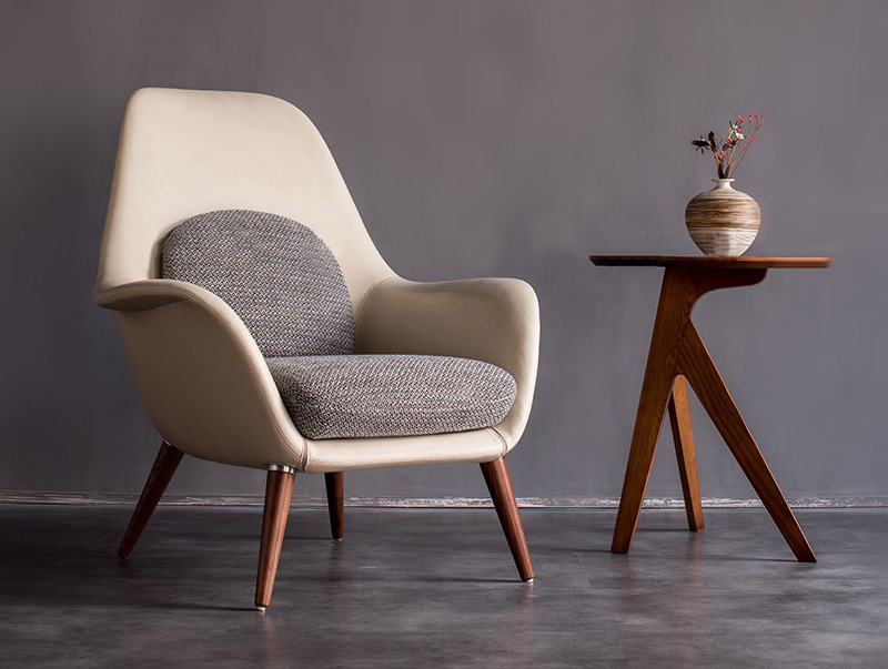 北歐現(xiàn)代輕奢單人沙發(fā)椅 老虎椅客廳休閑椅躺椅懶人沙發(fā)