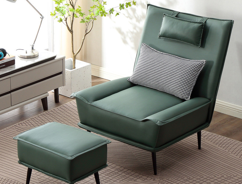 輕奢懶人沙發(fā)椅 客廳臥室單人沙發(fā) 現(xiàn)代簡約休閑北歐可調(diào)節(jié)陽臺躺椅