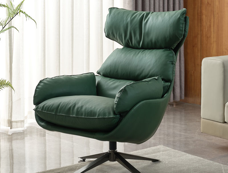 北歐科技布羽絨公仔棉旋轉(zhuǎn)輕奢陽臺(tái)客廳休閑簡(jiǎn)約老虎單人沙發(fā)椅