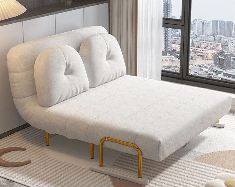 云朵可折疊沙發(fā)床 家用小戶型客廳雙人折疊床 多功能臨時留宿床